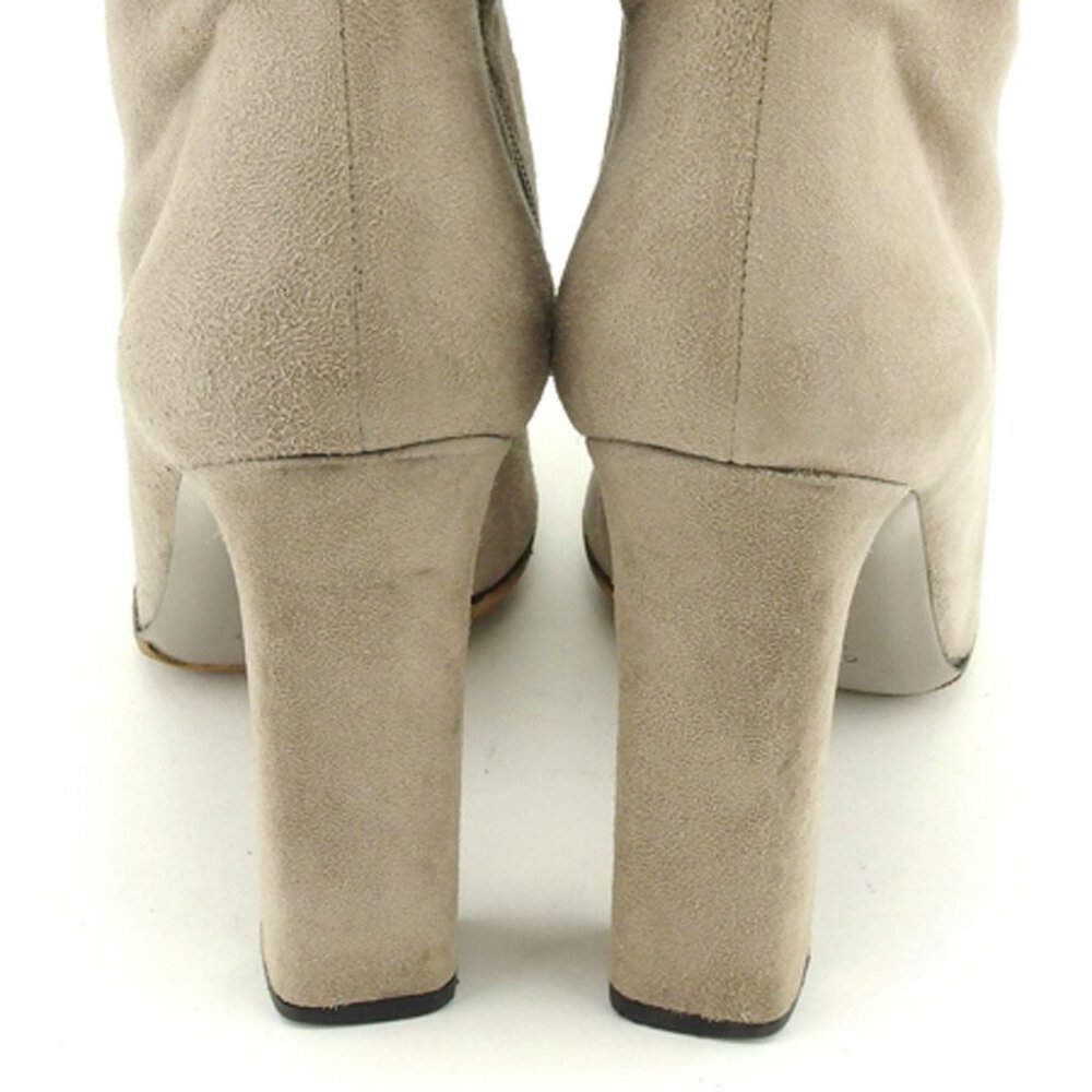 Authenticity guaranteed USED GUCCI boots short gray gray suede - Picture 6 of 8